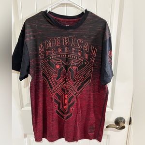 American fighter men’s tee
